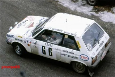 Le même équipage l'année suivante, mais sur une autre Peugeot. Laquelle ?