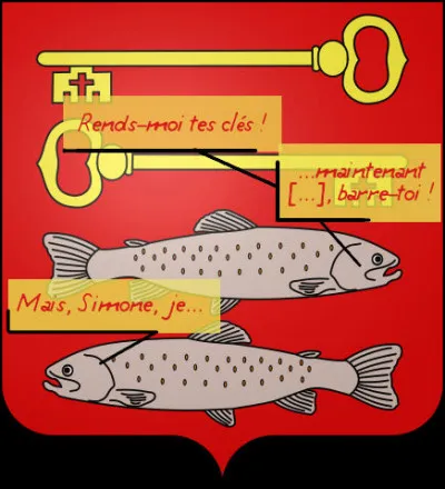 Moins que rarement, en ménage, c'est expéditif : même la truite fait chou-blanc !