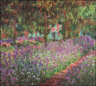 Qui a peint "Le Jardin de l'artiste à Giverny" ?