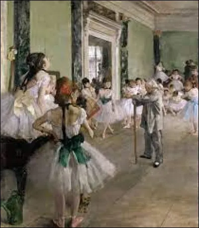 Qui a peint "La Classe de danse" ?
