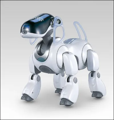 Quel est le nom de ce chien robot de compagnie développé et commercialisé par Sony ?