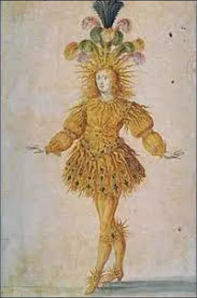 Ce Roi là dansait dans une galerie aux miroirs et dans un parc immense ! C'est le Roi ?