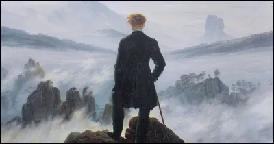 Qui a peint "Le Voyageur contemplant une mer de nuages" ?