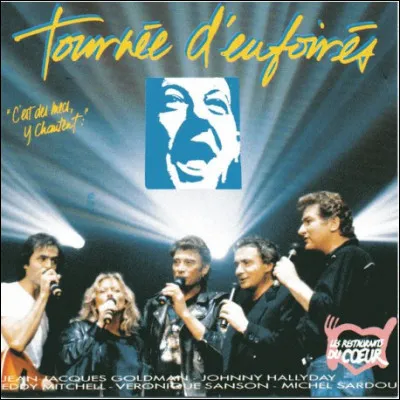 En quelle année a eu lieu la toute première tournée des Enfoirés ?