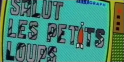 L'émission "Salut les petits loups" était présentée par Isabelle Duhamel et les marionnettes Kermit et Piggy.