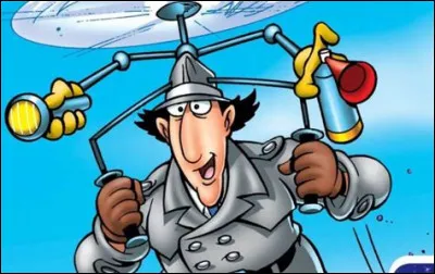 L'inspecteur a toujours sur lui toutes sortes de gadgets, quelle est sa formule pour qu'un gadget se mette en route ?