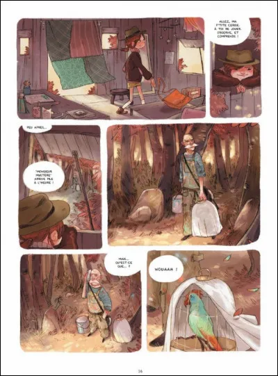 De quelle BD provient cette planche de bande dessin&eacute;e ?