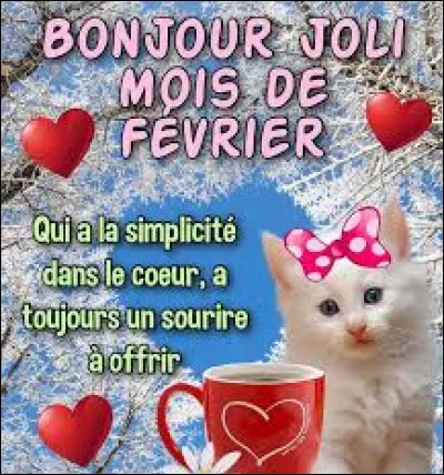 Comment dit-on "février" ?