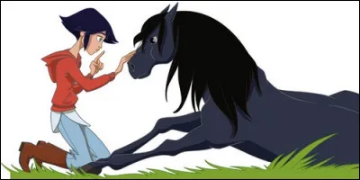 Dans "Le Ranch", le cheval de L&eacute;na se nomme R&eacute;glisse.