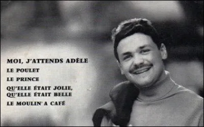 Voici en partie la pochette de son 1er 45 tours en 1957. Quel est cet artiste ?