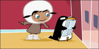 Qui accompagne le manchot Mentalo dans ses aventures ?