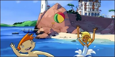 Comment s'appelle l'auberge qui fait concurrence à l'Hôtel Bordemer dans le dessin animé éponyme ?