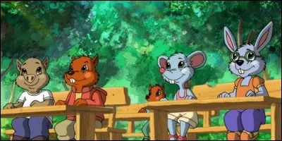 Comment s'appelle la souris dans "Les Copains de la forêt" ?