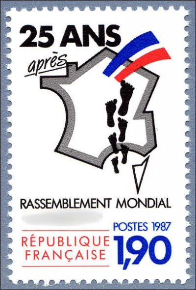 Que commémore ce timbre ?