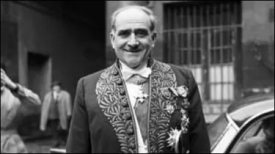 Cet ingénieur, haut fonctionnaire et résistant élu à l'Académie française en 1963, c'est Louis ...