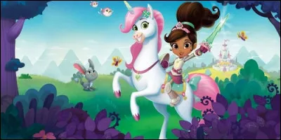 Willow est la licorne de Nella, la princesse chevalier ?