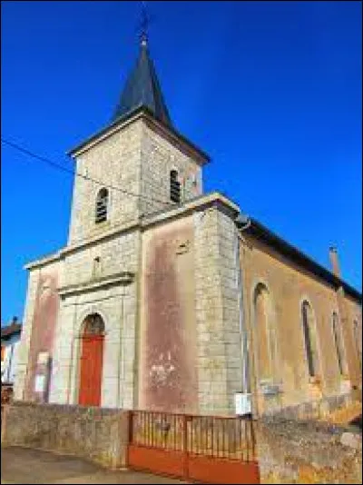Vous avez sur cette image l'&eacute;glise Saint-Hubert, &agrave; Mamey. Village de l'aire d'attraction Mussipontaine, dans la plaine de la Haye, il se situe dans le d&eacute;partement lorrain ...