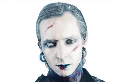 Dans le clip de "Raining Stars", de quel instrument Gared Dirge joue-t-il ?