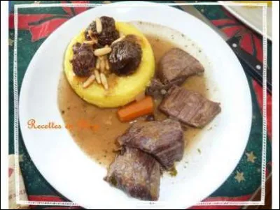 Garniture : quelle est cette garniture qui accompagne merveilleusement le civet de sanglier, constituée de semoule de maïs ?