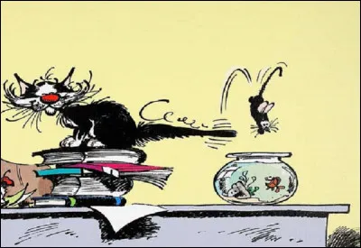 Quel est le nom du poisson rouge de Gaston Lagaffe ?