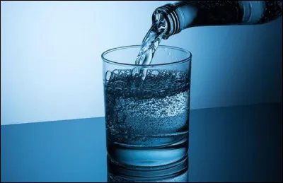 Dans l'eau gazeuse, quel est le gaz qui forme des bulles lorsqu'on ouvre la bouteille ?