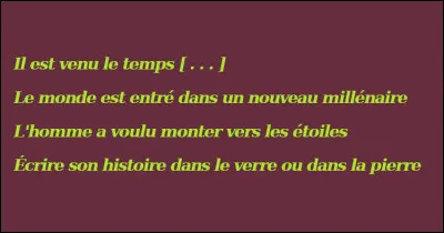 1998 > Il s'agit cette fois d'un québécois qui est arrivé chez nous sans - hélas ! - passer par la Belgique... De quoi parle-t-il ? Et qui est-ce ?