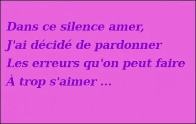 1996 > Souvent, lorsqu'un/e artiste belge arrive ici, on est content... Lorsqu'il/elle est passé(e) d'abord par le Québec, je dis : Gare ! Et de nous asséner les vers ci-dessus, plus un refrain braillé deux fois [lequel ?]