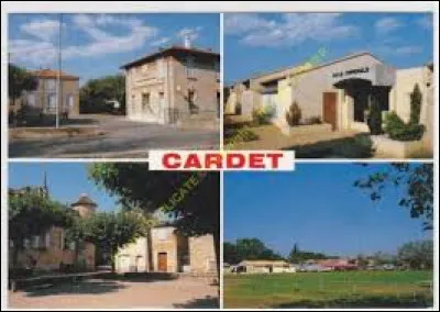 Cardet est un village occitan situ&eacute; dans le d&eacute;partement ...