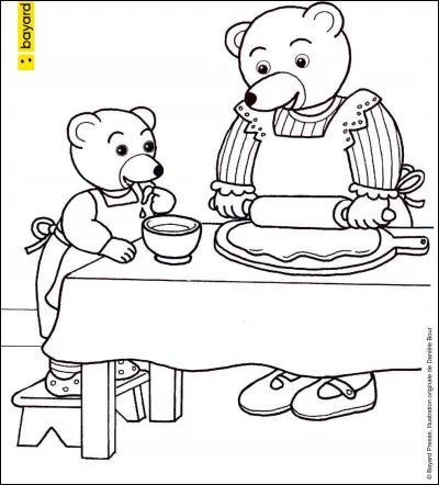 Comment est le petit ours héros de la littérature enfantine, créé par Claude Lebrun ?