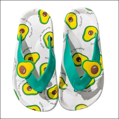 Et pourquoi pas des tongs fruités