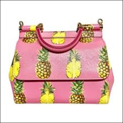 Des fruits à l'assaut d'un sac à main