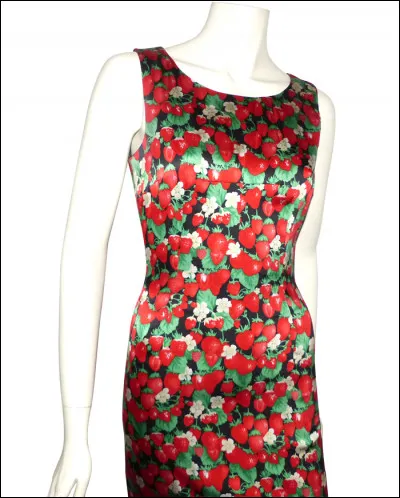 Des fruits dans la Haute Couture, ici Dolce et Gabbana