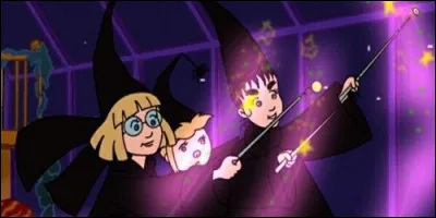 Comment s'appelle la sorci&egrave;re qui apprend la magie &agrave; Lulu, Chlo&eacute; et Marine dans "Les Petites Sorci&egrave;res" ?