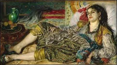 Parmi ces trois impressionnistes, lequel a exécuté cette toile intitulée ''Odalisque'', en 1870 ?