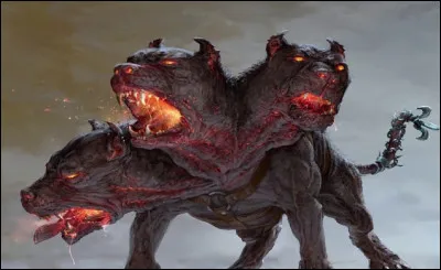 Dans la mythologie grecque, quel est le nom du chien à trois têtes, gardien de l'entrée des Enfers ?