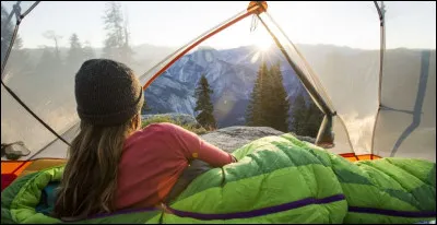 Pour toi, est-ce que dormir dans une tente est envisageable ?
