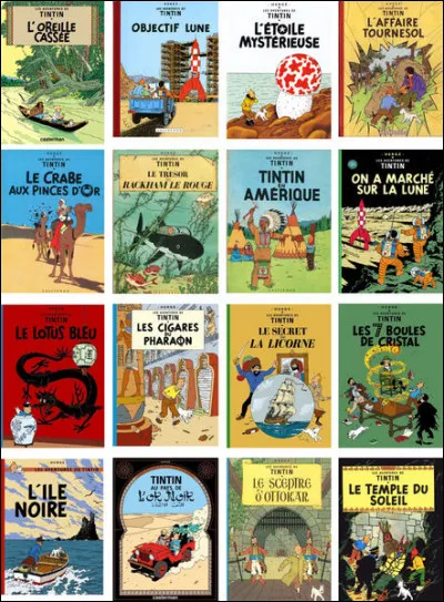 Encore des titres en couleur chez Hergé ! Dans lequel de ces albums Tintin rencontre-t-il, pour la première fois le professeur Tournesol ?