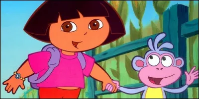 Tico, la carte aide Dora l'exploratrice à trouver son chemin.