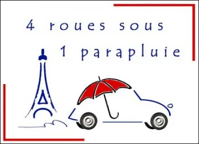 Laquelle de ces deux autos était surnommée «quatre roues sous un parapluie» ?