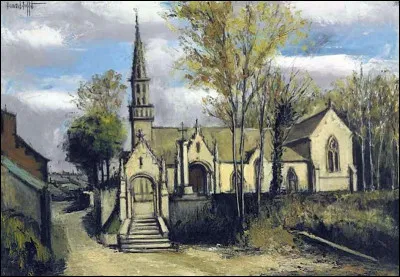 Qui a peint "L'Église de Chateaulin ?