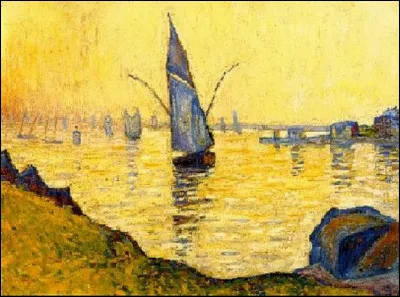 À qui doit-on cette toile représentant "Concarneau" ?