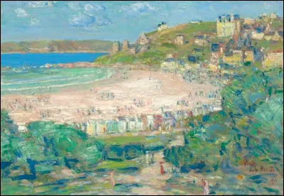 Quel est le peintre de "Perros Guirec" ?