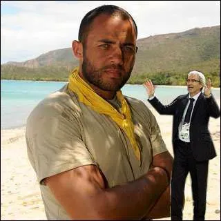 Ce participant  Koh Lanta avait bien besoin des conseils Protection Animalire de Raymond Domenech :