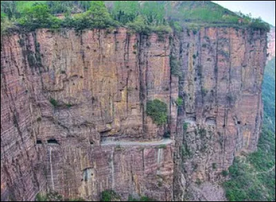 Vous êtes face à un saïga... (en photo, Tunnel de Guoliang, Chine)