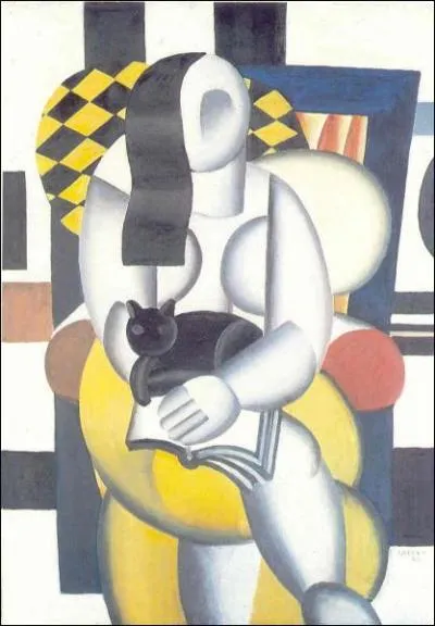 Quel peintre a ralis 'La femme au chat' ?