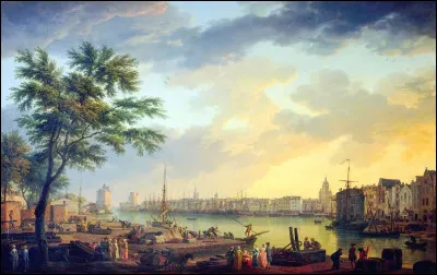 Quelle est cette ville, peinte par Joseph Vernet en 1762 ?