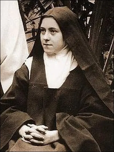 Sainte Thérèse de Lisieux entre au Carmel le 9 avril...