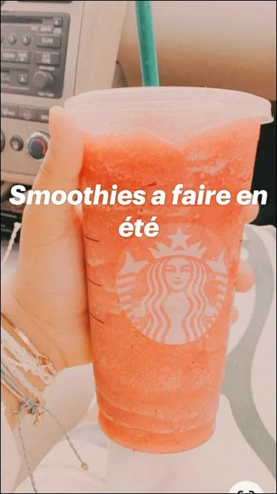 Tu préfères boires un smoothie pendant que tu fais du sport, pendant que tu te lézardes sur la plage, pendant un "Netflix and chill" ou lors d'une journée shopping avec tes amis ?