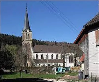 Village de l'aire d'attraction Mulhousienne, dans le parc naturel régional des Ballons des Vosges, Dolleren se situe dans le département ...