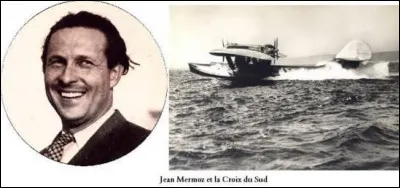 En quelle année a-t-il été le premier à traverser l'océan Atlantique sans escale entre l'Afrique et l'Amérique du Sud ?